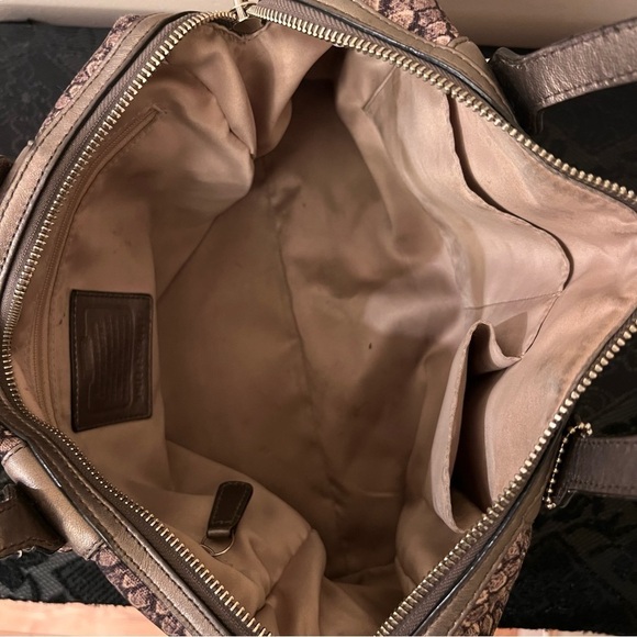 Coach Taylor Python Snake Print Bag - Picture 12 of 15